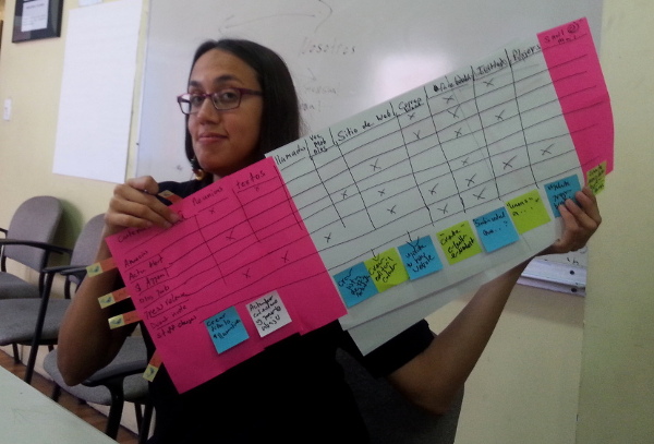 Maegan's emerging publishing matrix